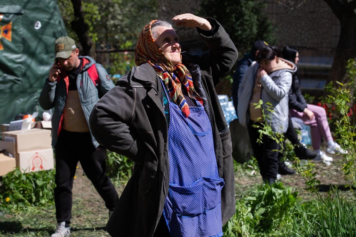 Ukrayna saldırı altında: Başkent Kiev'den hava saldırısı sonrası kareler