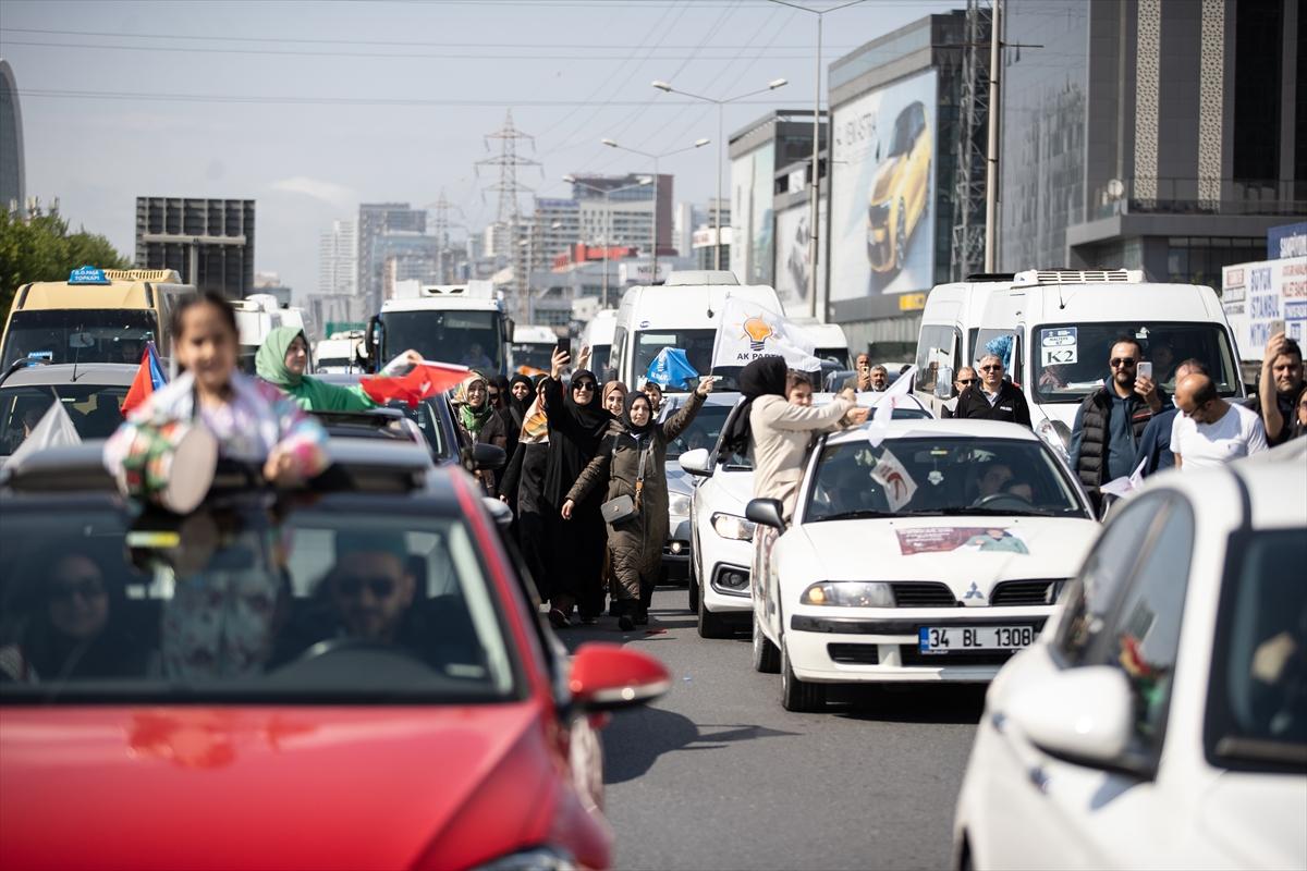 AK Parti'nin İstanbul mitingindeki tarihi kalabalıktan kareler