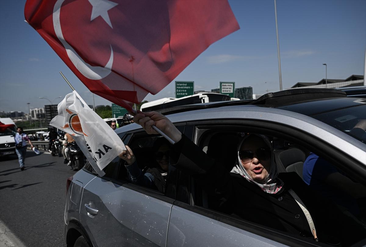 AK Parti'nin İstanbul mitingindeki tarihi kalabalıktan kareler