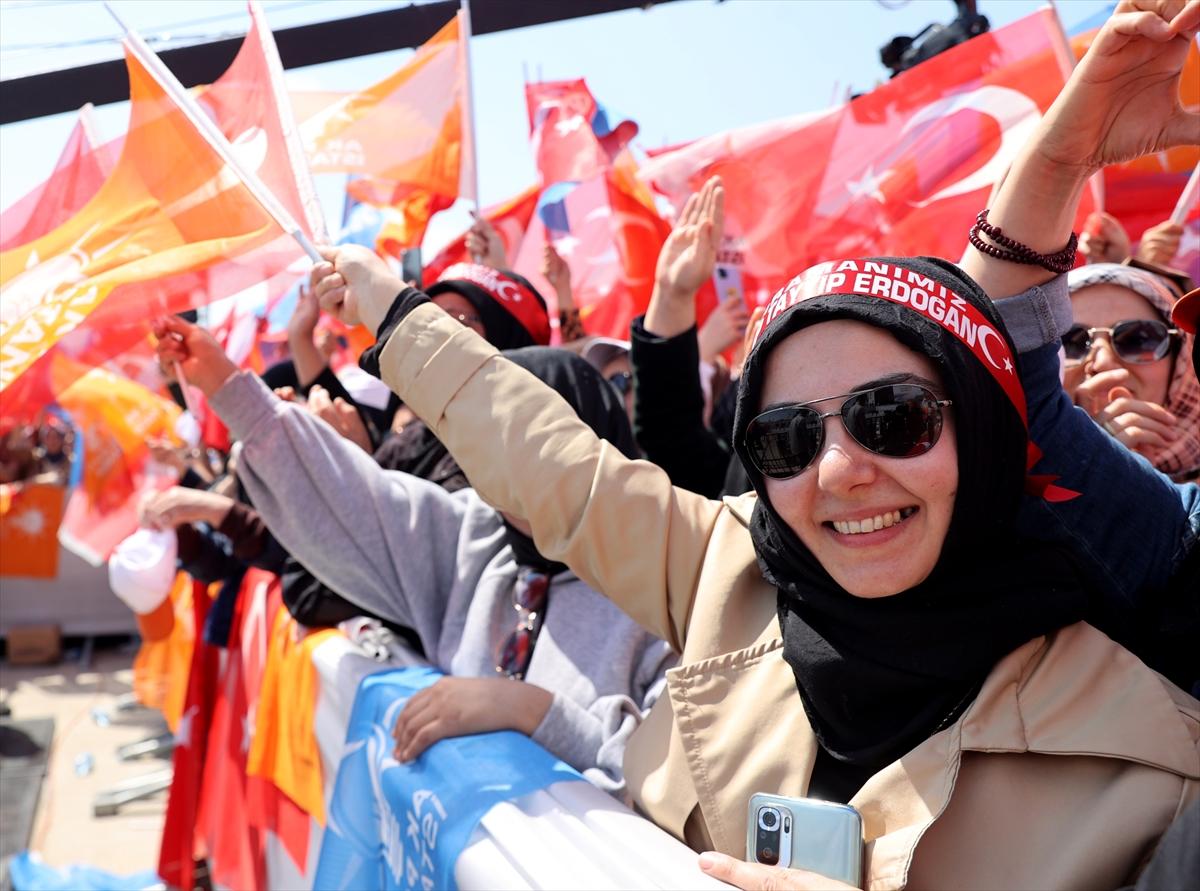 AK Parti'nin İstanbul mitingindeki tarihi kalabalıktan kareler