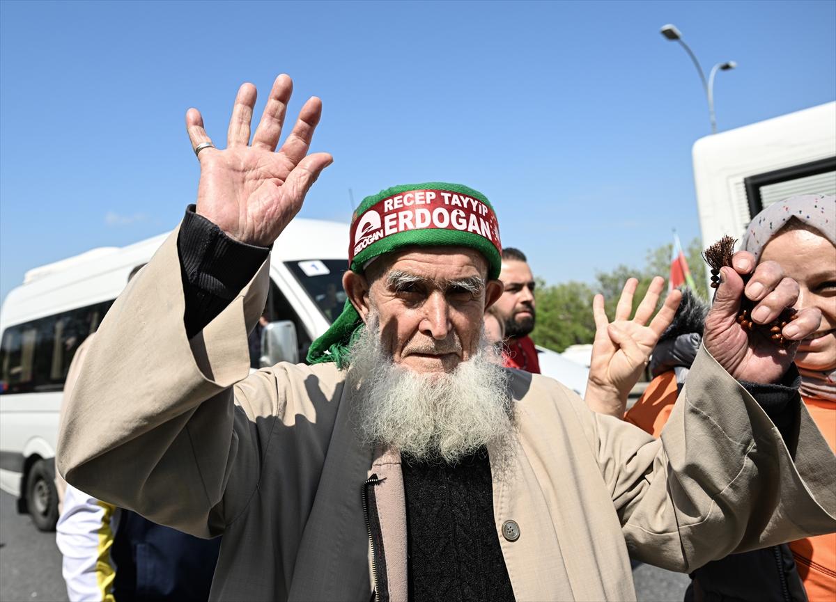 AK Parti'nin İstanbul mitingindeki tarihi kalabalıktan kareler