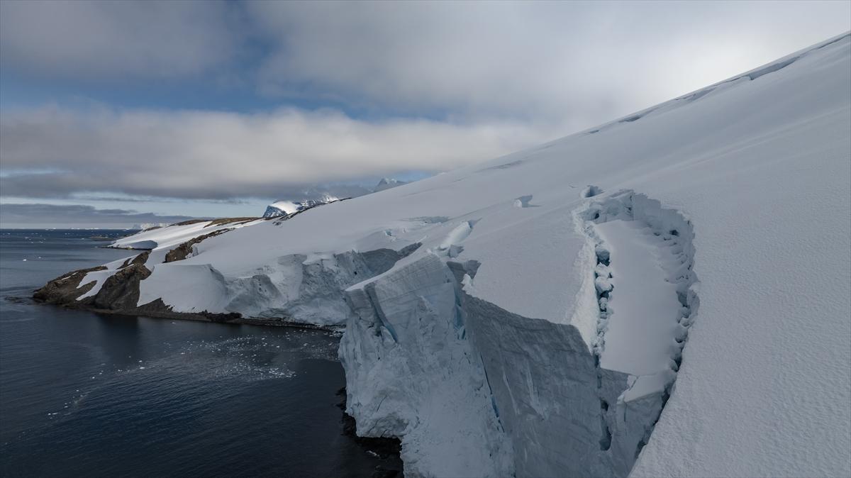 Antarktika'da erime rekoru