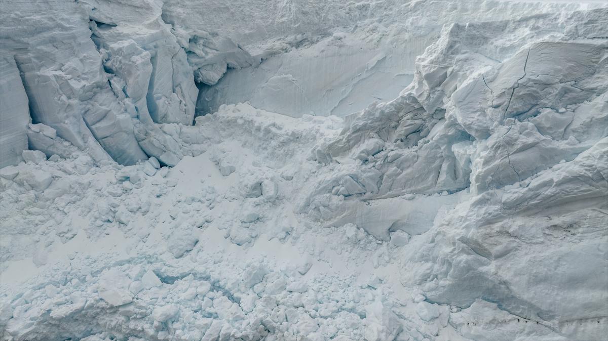 Antarktika'da erime rekoru