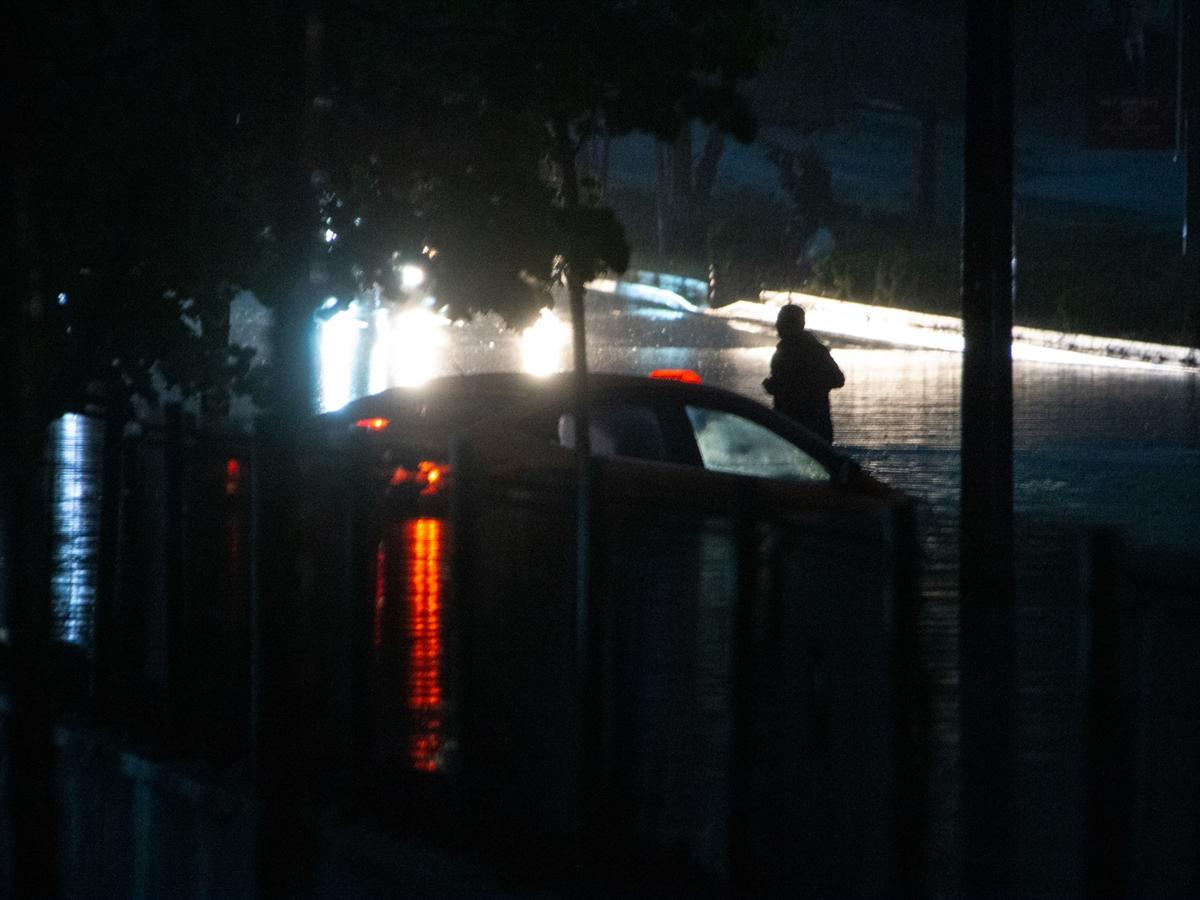 Başkent Ankara'dan sel manzaraları