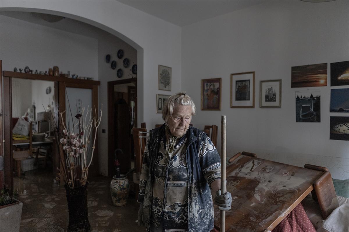 İtalya'da sel felaketinin izleri