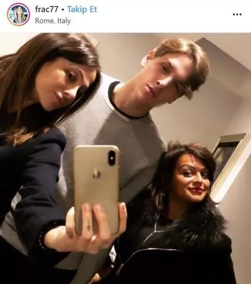 Zaniolo'nun annesi güzelliğiyle büyülüyor