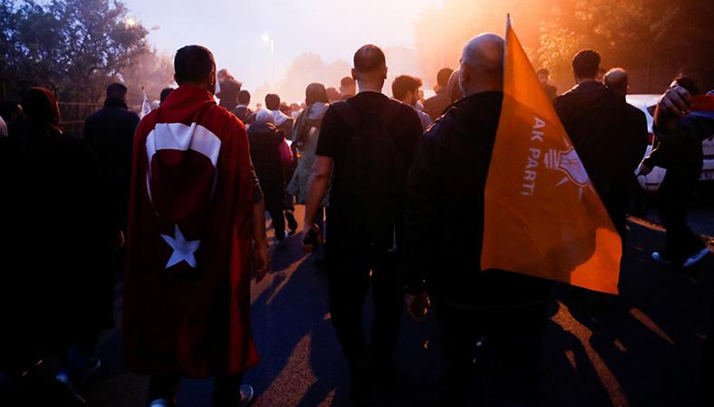 Cumhurbaşkanı Erdoğan'ın seçim zaferinden tarihi görüntüler