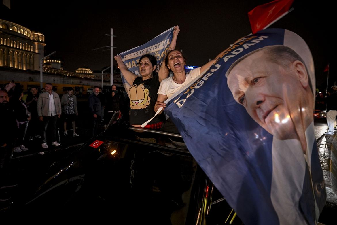 Cumhurbaşkanı Erdoğan'ın seçim zaferinden tarihi görüntüler