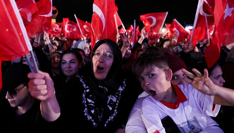 Cumhurbaşkanı Erdoğan'ın seçim zaferinden tarihi görüntüler