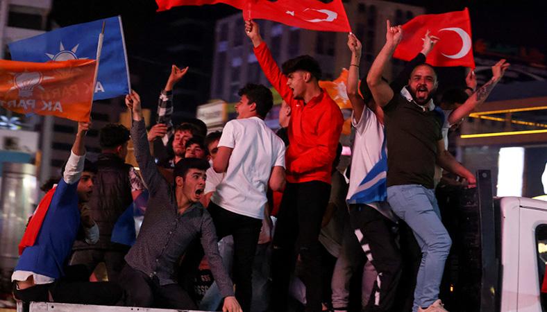 Cumhurbaşkanı Erdoğan'ın seçim zaferinden tarihi görüntüler