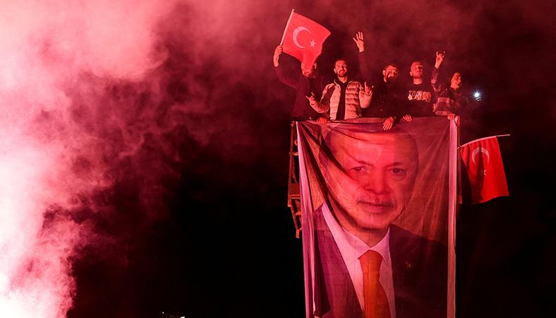 Cumhurbaşkanı Erdoğan'ın seçim zaferinden tarihi görüntüler