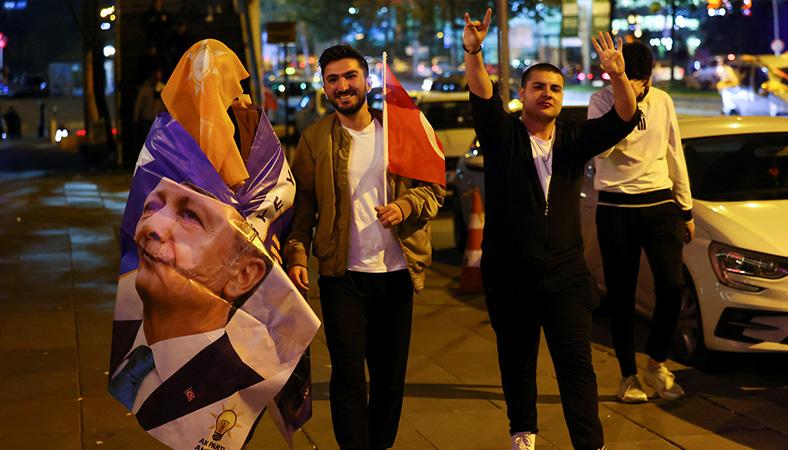 Cumhurbaşkanı Erdoğan'ın seçim zaferinden tarihi görüntüler