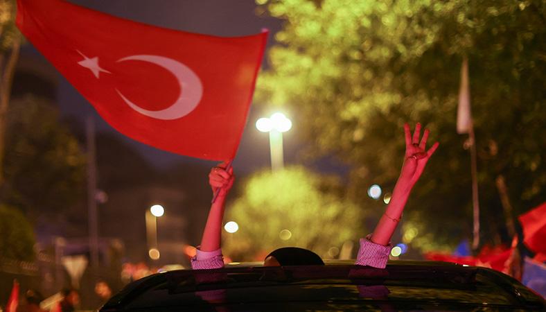 Cumhurbaşkanı Erdoğan'ın seçim zaferinden tarihi görüntüler