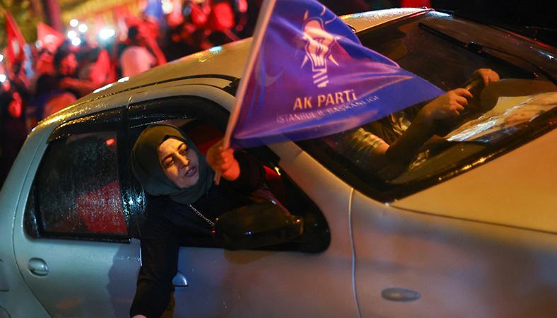 Cumhurbaşkanı Erdoğan'ın seçim zaferinden tarihi görüntüler