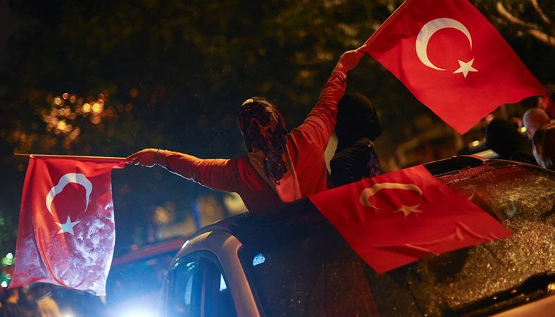 Cumhurbaşkanı Erdoğan'ın seçim zaferinden tarihi görüntüler