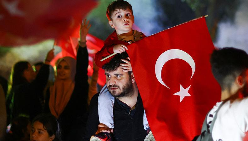 Cumhurbaşkanı Erdoğan'ın seçim zaferinden tarihi görüntüler