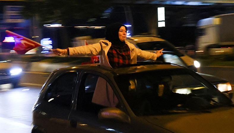 Cumhurbaşkanı Erdoğan'ın seçim zaferinden tarihi görüntüler