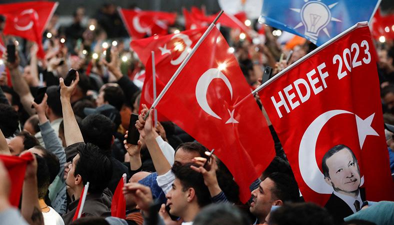 Cumhurbaşkanı Erdoğan'ın seçim zaferinden tarihi görüntüler