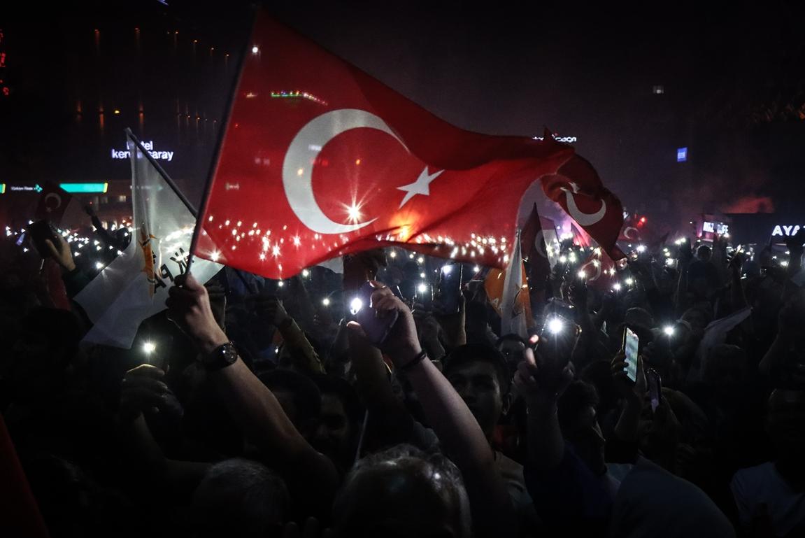 Cumhurbaşkanı Erdoğan'ın seçim zaferinden tarihi görüntüler