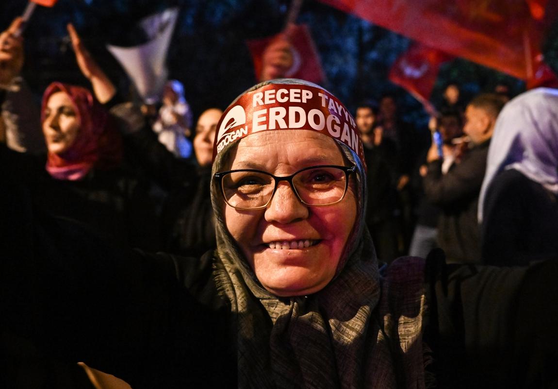 Cumhurbaşkanı Erdoğan'ın seçim zaferinden tarihi görüntüler