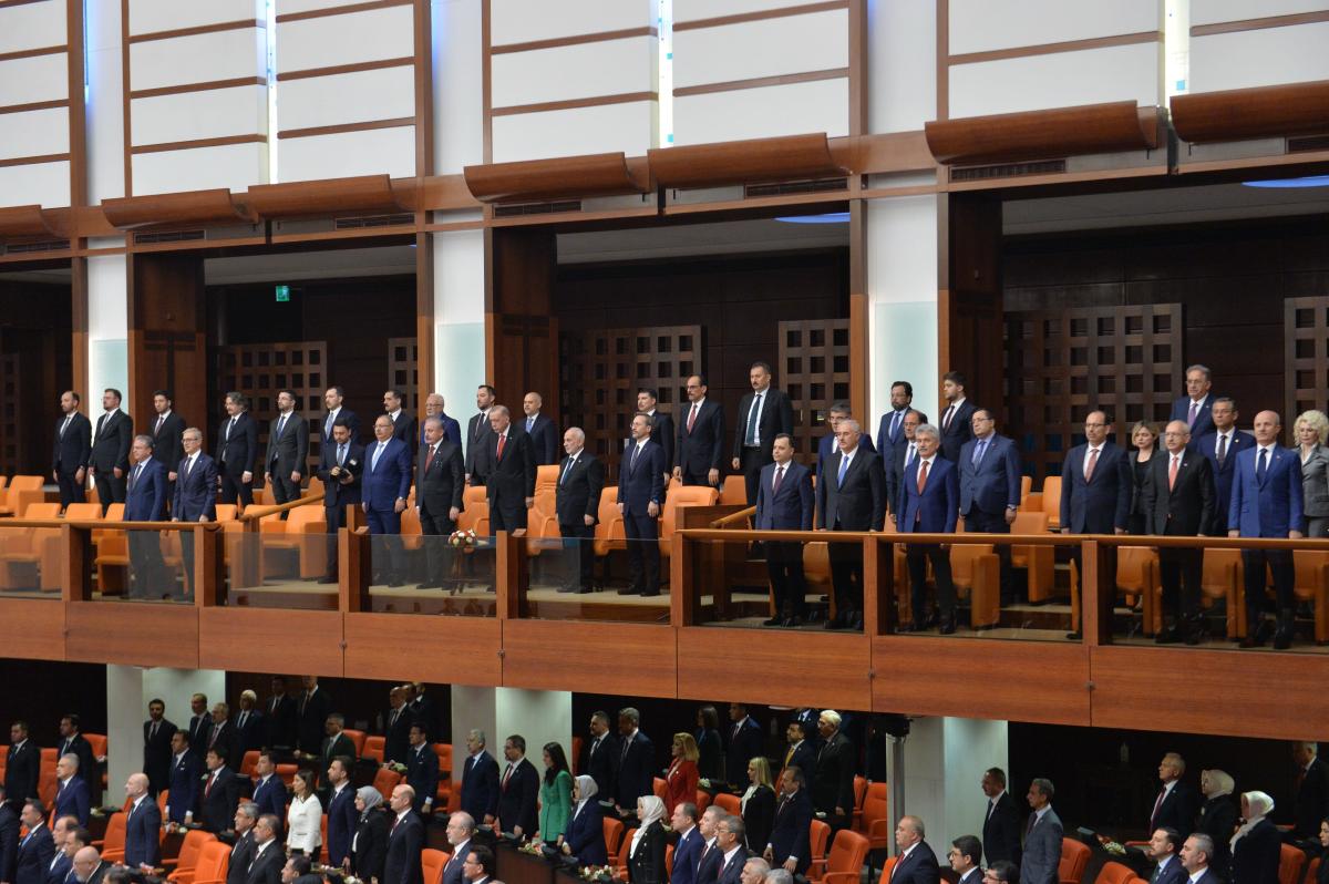 28. Yasama Dönemi açılışından kareler