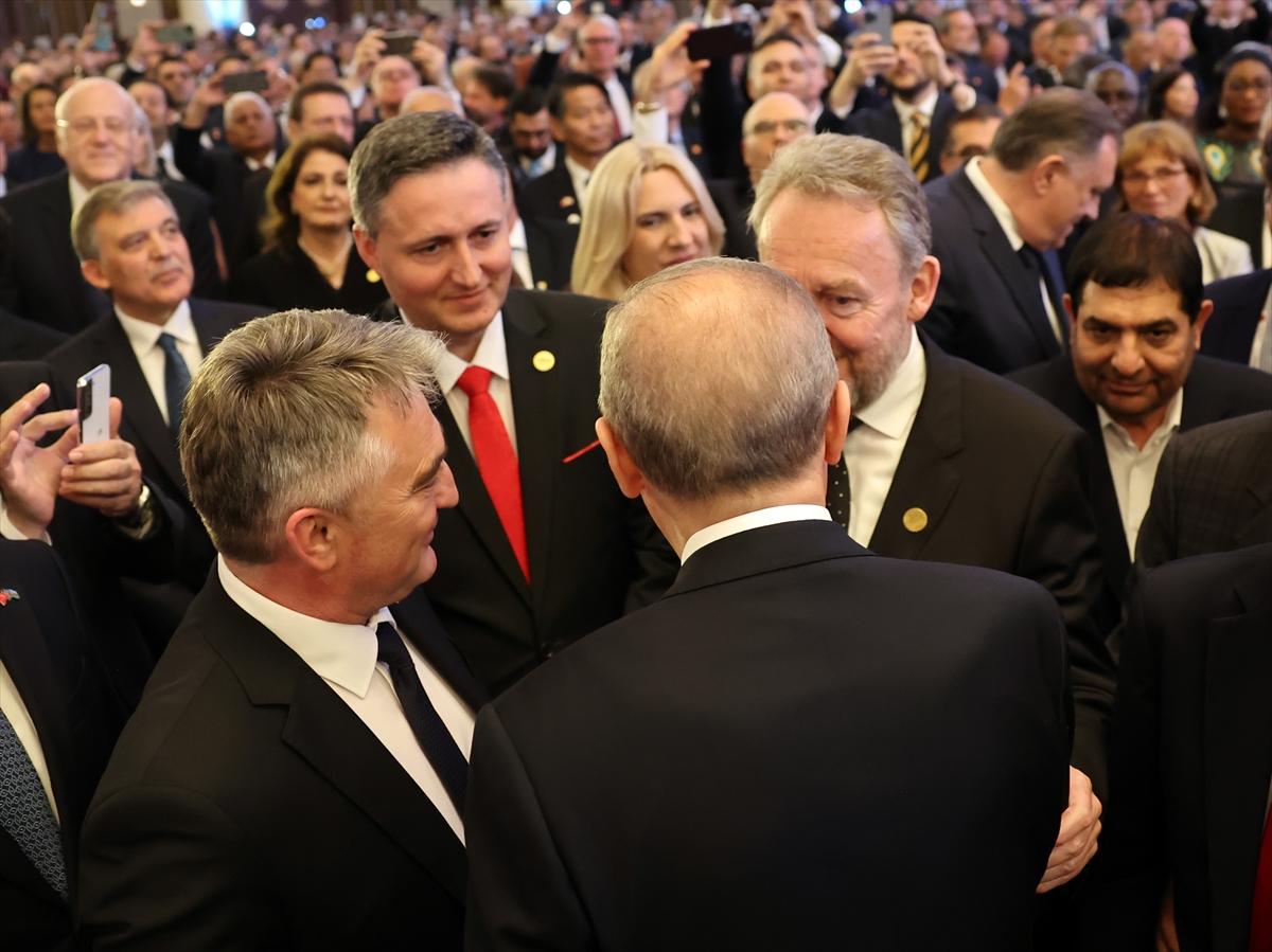 Cumhurbaşkanı Erdoğan'ın Göreve Başlama Töreni'nden tarihi kareler