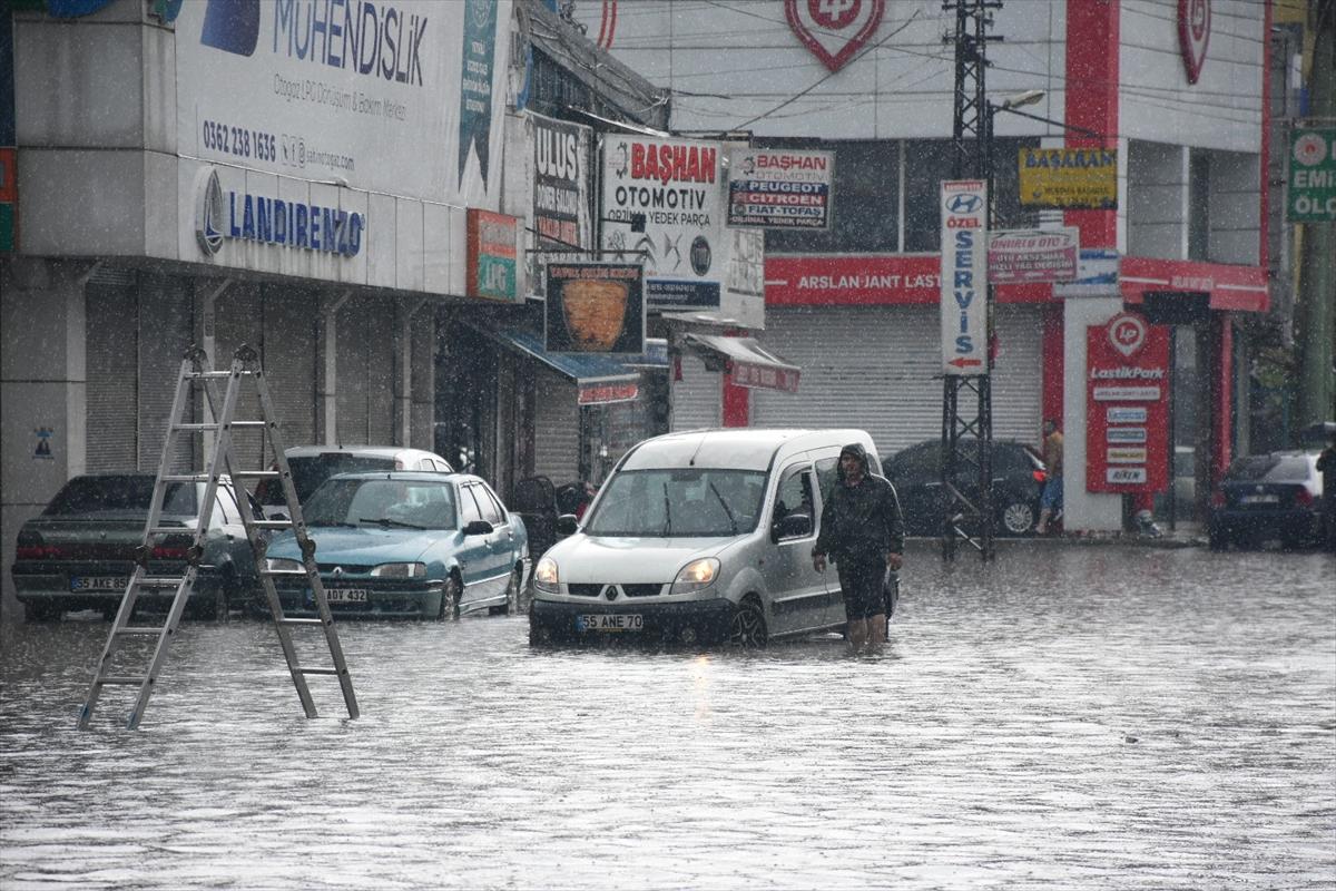Samsun'da sel felaketi
