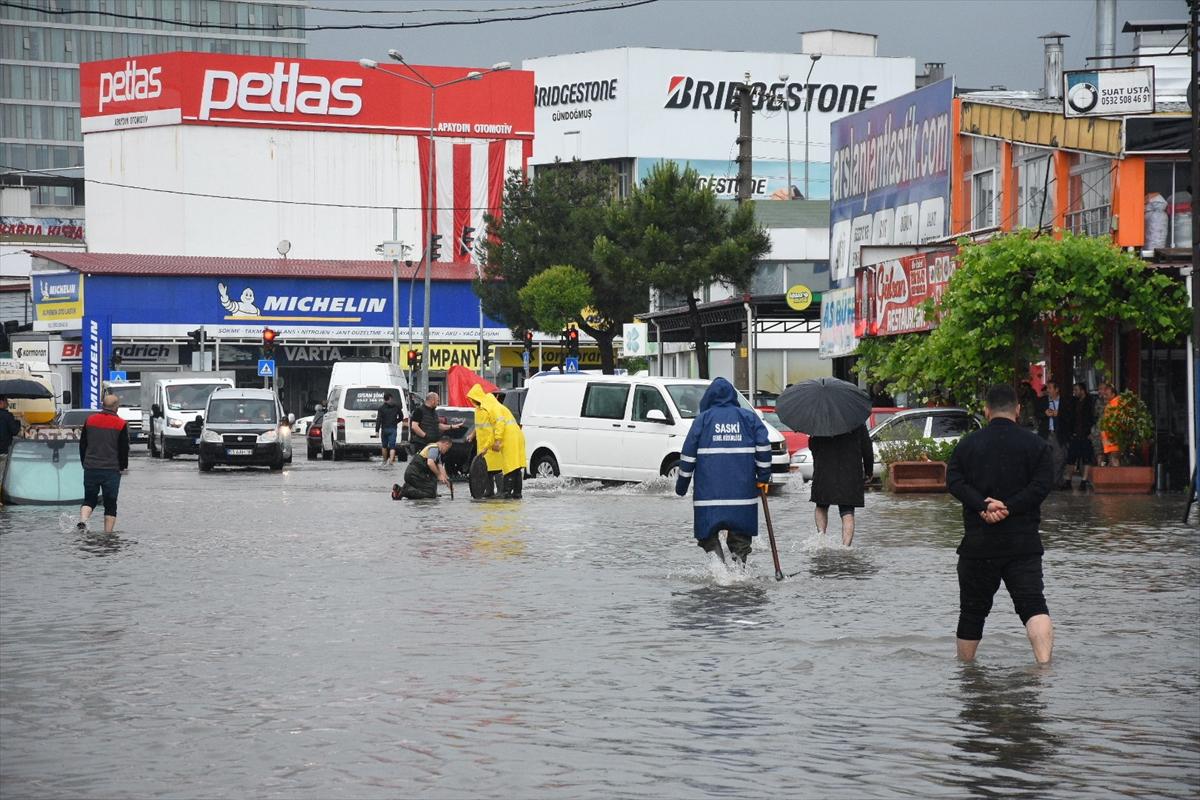 Samsun'da sel felaketi