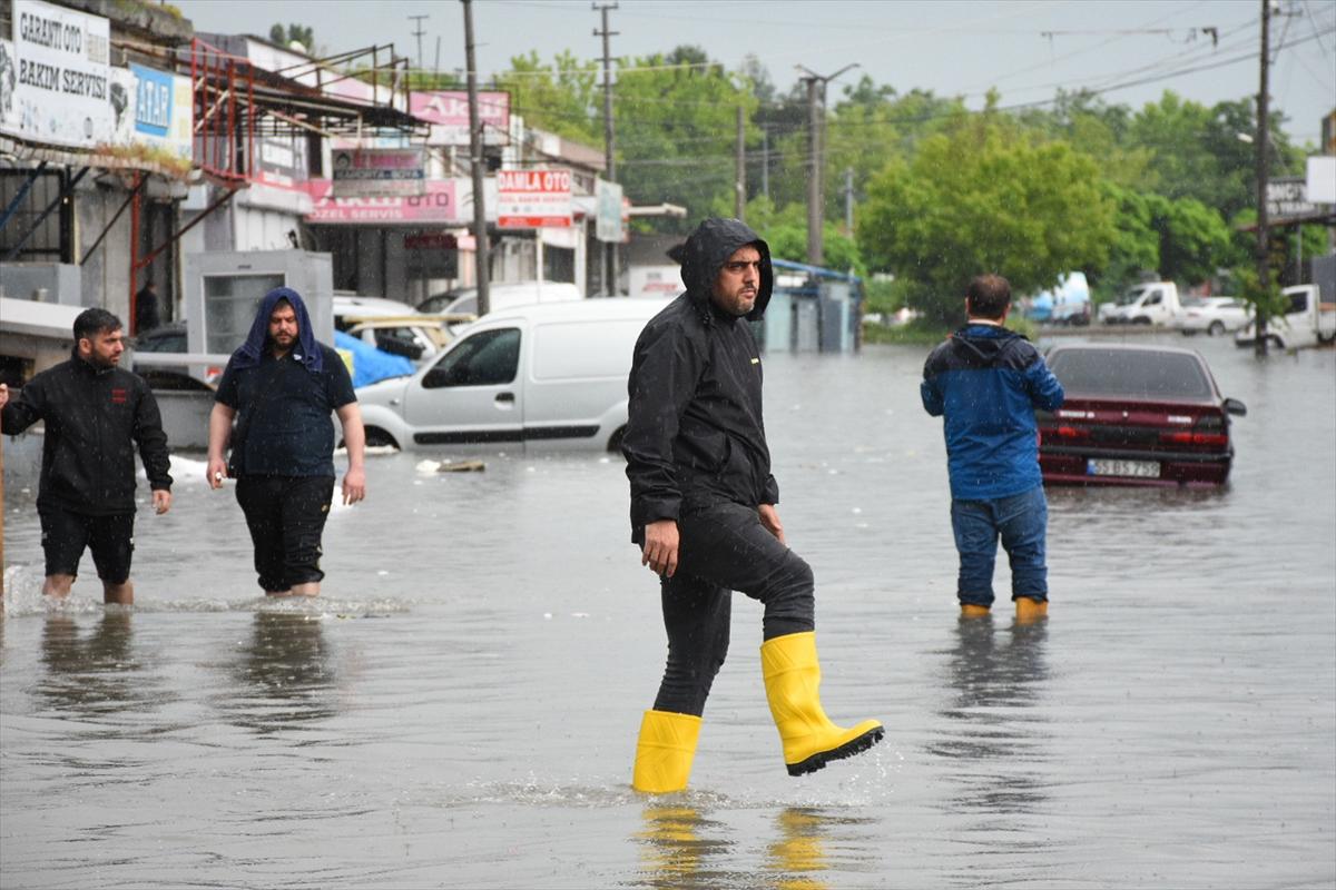 Samsun'da sel felaketi