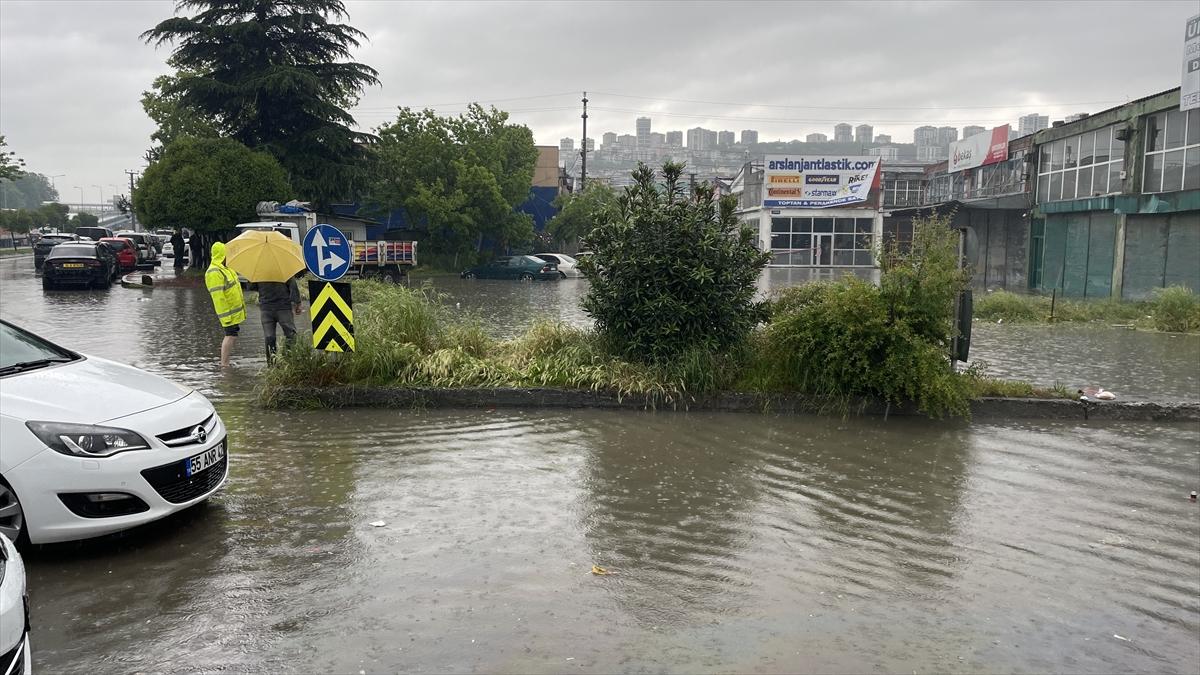 Samsun'da sel felaketi