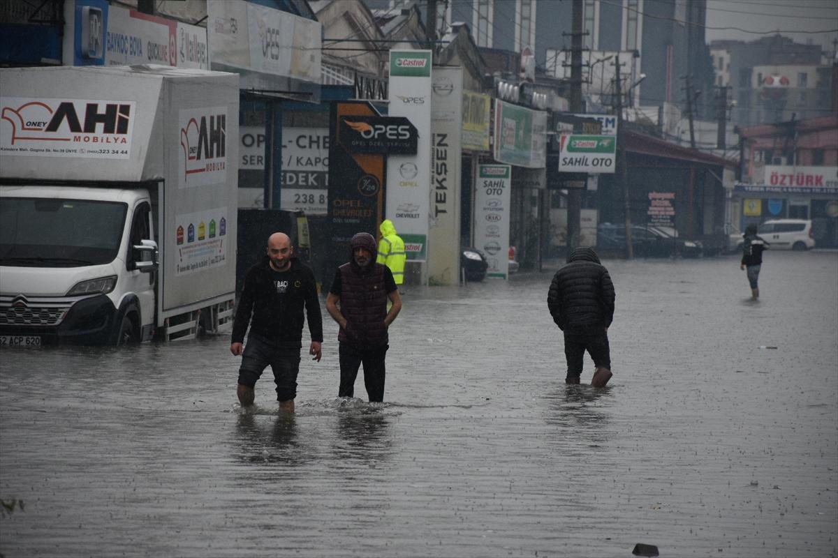Samsun'da sel felaketi