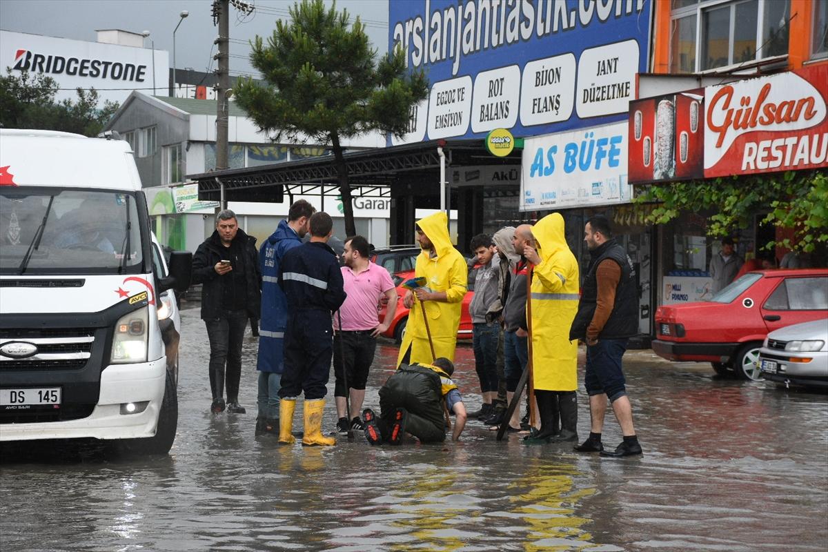 Samsun'da sel felaketi