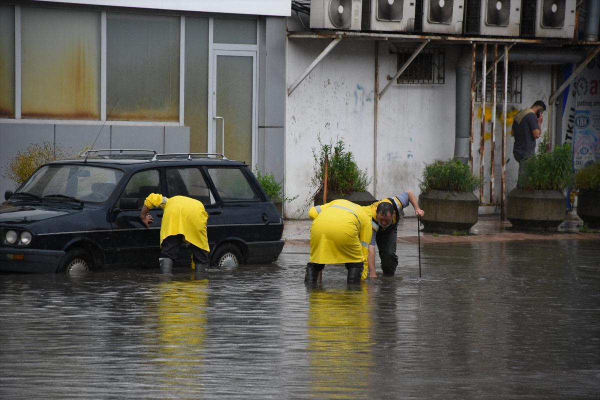 Samsun'da sel felaketi