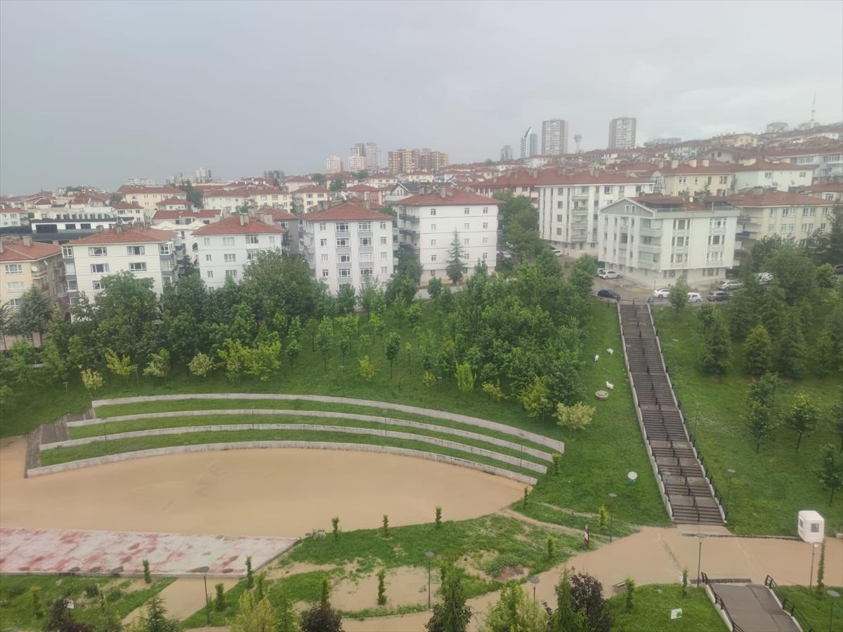 Ankara'yı sel aldı
