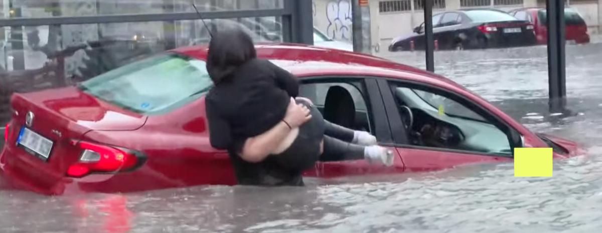 Ankara'yı sel aldı