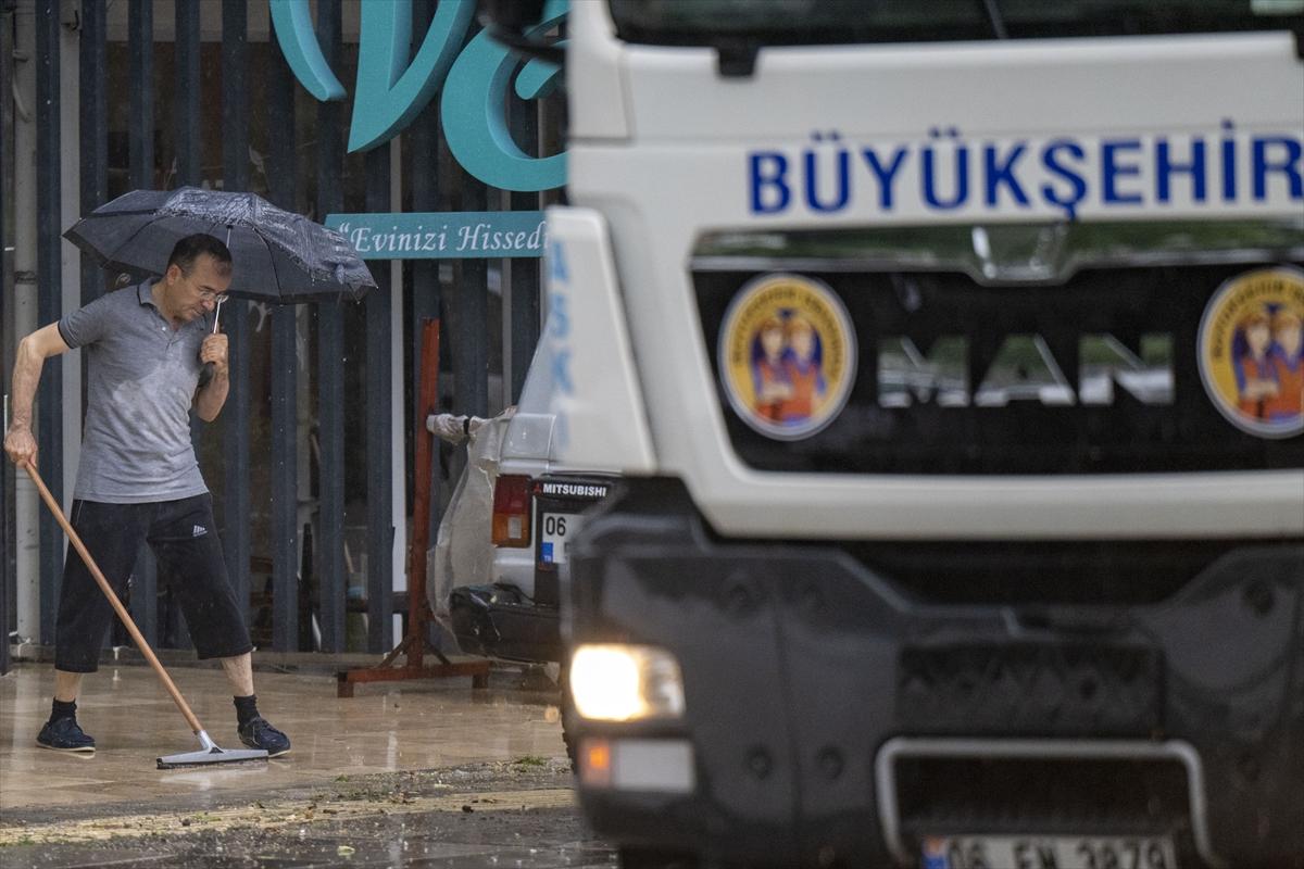 Ankara'yı sel aldı