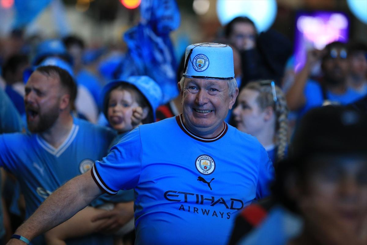 Şampiyon Manchester City, ülkesinde coşkuyla karşılandı