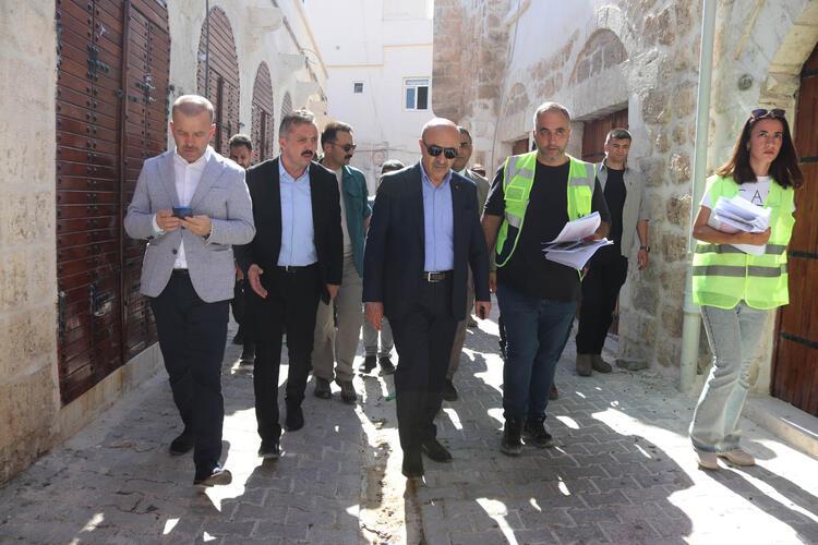 Midyat’ın 500 yıllık çarşısı restore edildi