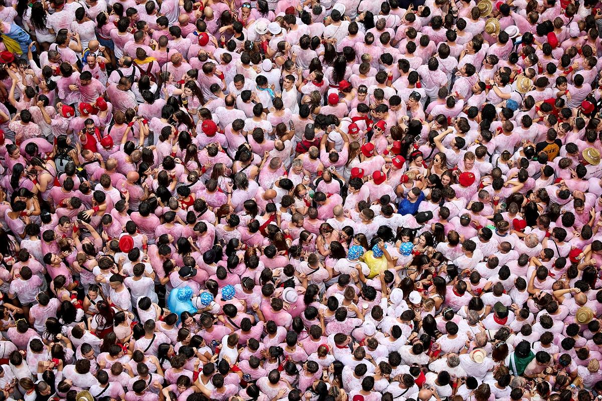 İspanya'nın ünlü San Fermin festivalinden kareler