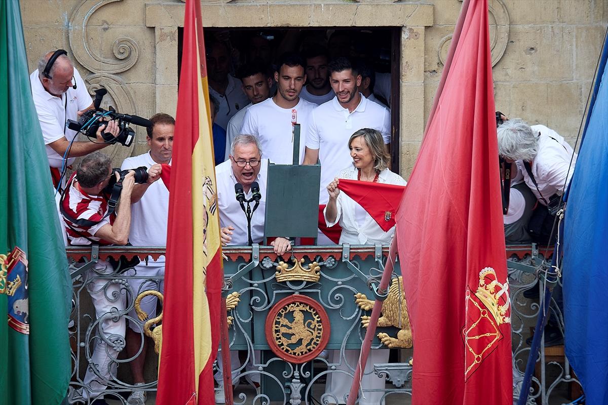 İspanya'nın ünlü San Fermin festivalinden kareler