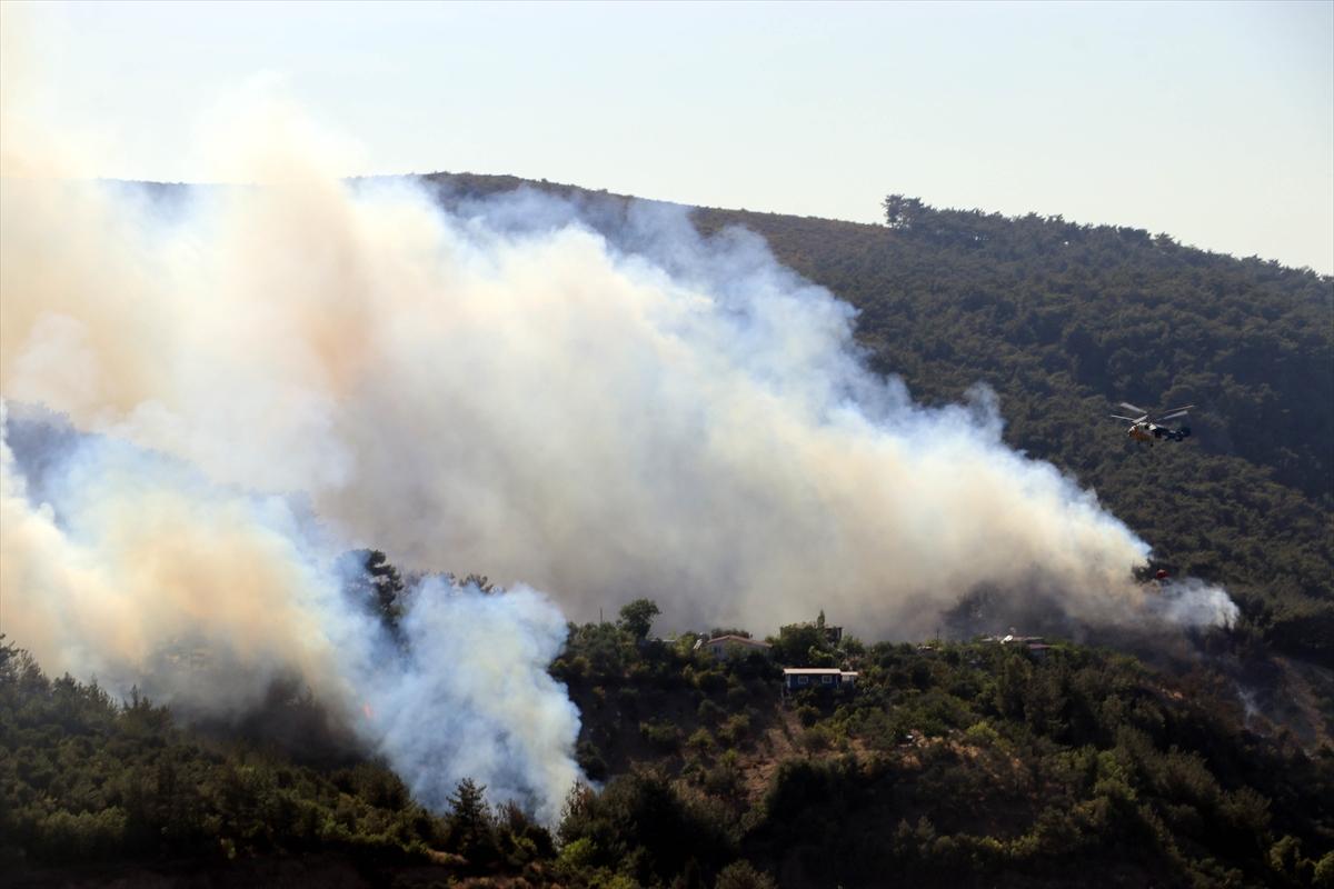 Deprem bölgesi Hatay'da bu kez de yangın paniği