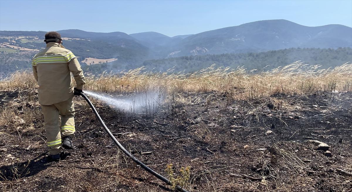 Çanakkale'de orman yangını 52 saat sonra kontrol altına alındı