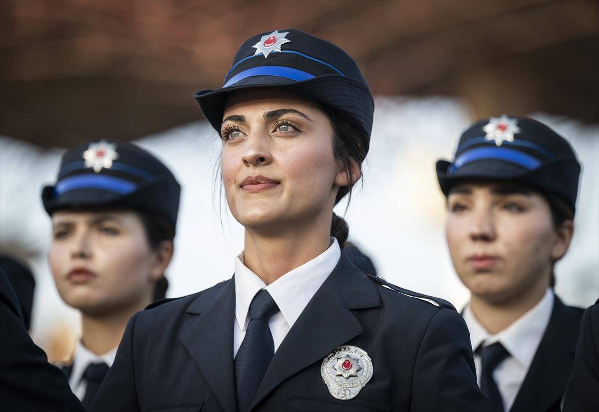 Polis Meslek Yüksekokulları Mezuniyet Töreni'nden kareler