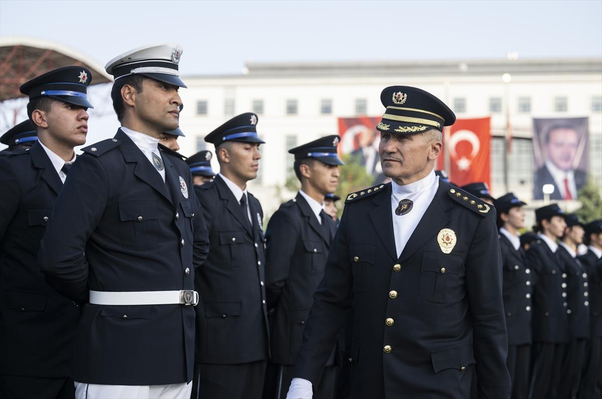 Polis Meslek Yüksekokulları Mezuniyet Töreni'nden kareler