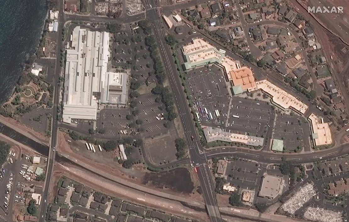 Hawaii'de orman yangını sonrası tahribatın büyüklüğü fotoğraflara yansıdı