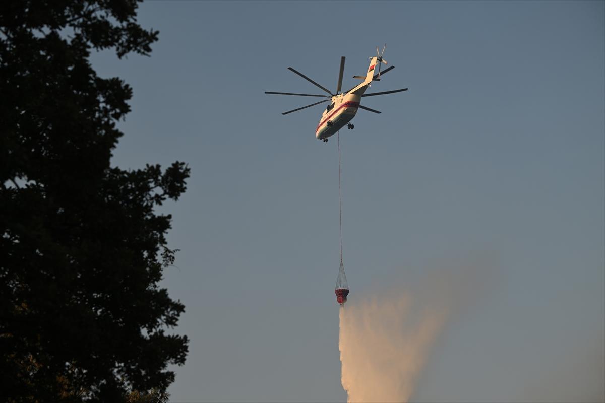 Çanakkale alevlere teslim oldu! Kare kare orman yangını...