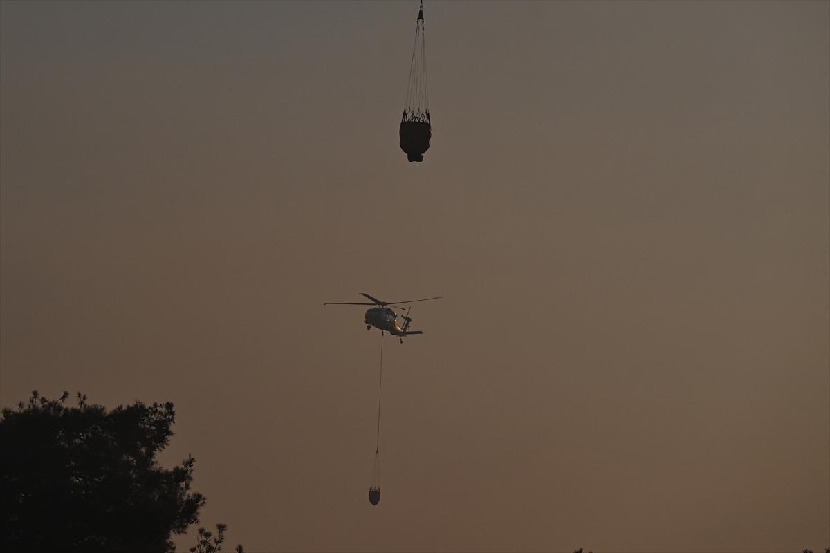 Çanakkale alevlere teslim oldu! Kare kare orman yangını...