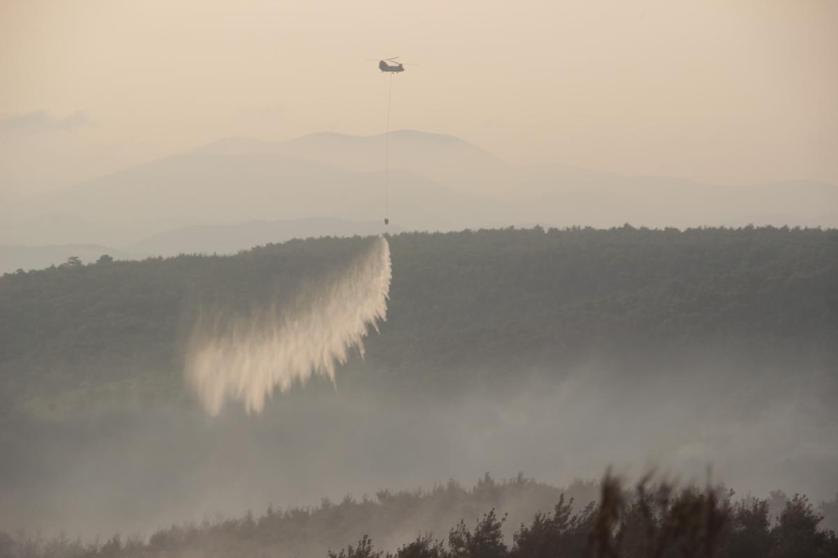 Çanakkale'de yangının ardından köyler küle döndü