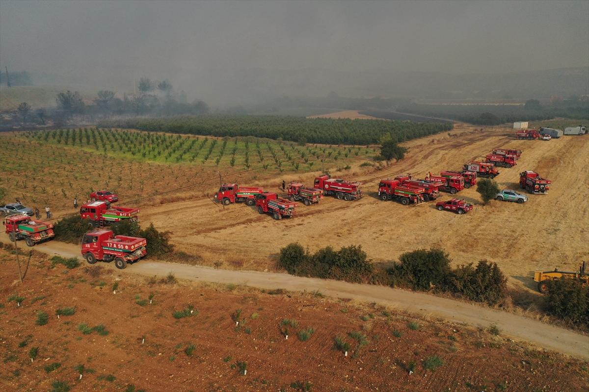 Çanakkale'de yangının ardından köyler küle döndü
