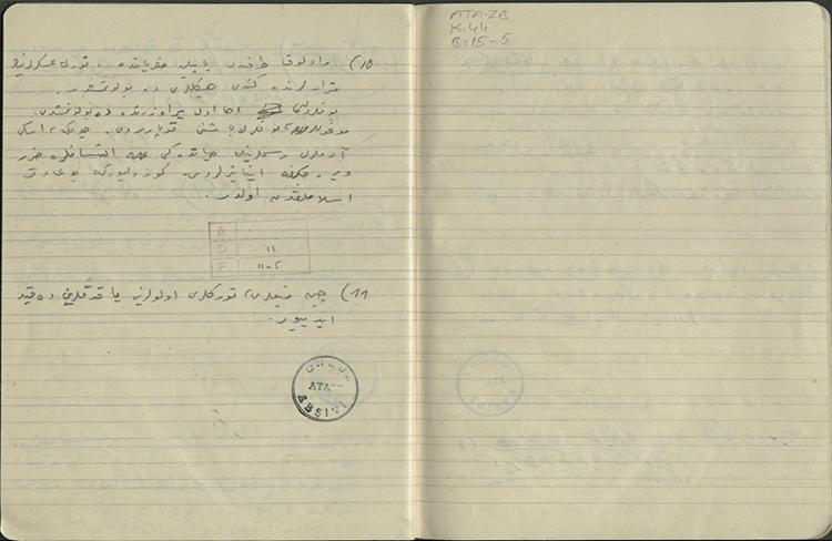 Atatürk'ün özel koleksiyondaki el yazısı notları araştırmaya açıldı